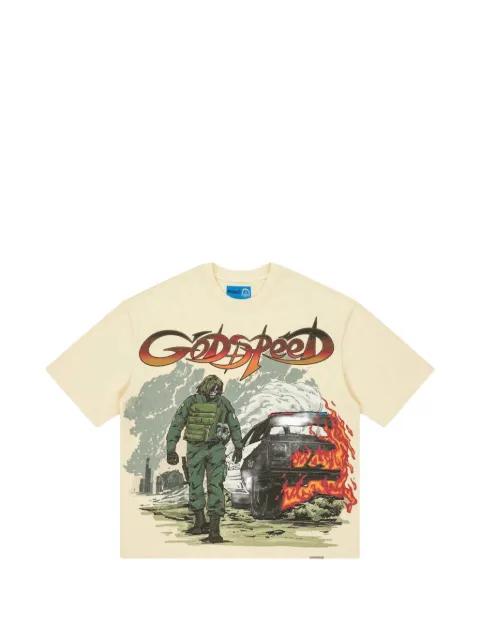graphic-print T-shirt by GODSPEED