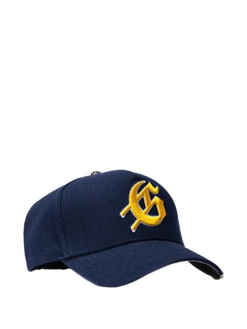 logo-embroidered snapback cap by GODSPEED