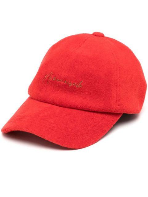 Mademoiselle terry-cloth cap by GOEN.J