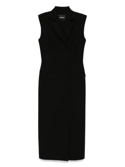 blazer layered panel dress by GOEN.J