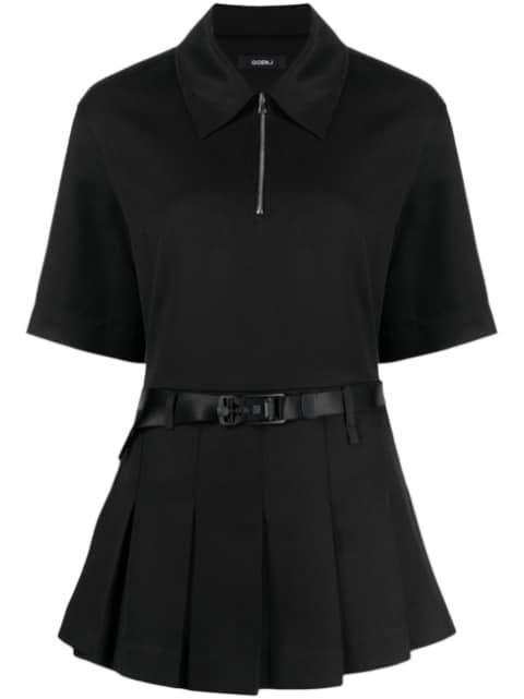 double-layer shirt dress by GOEN.J