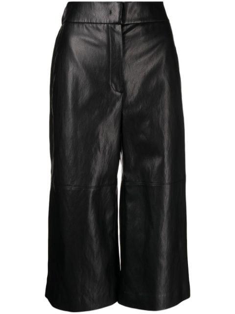 high waist cropped trousers by GOEN.J