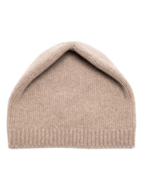 knitted beanie by GOEN.J