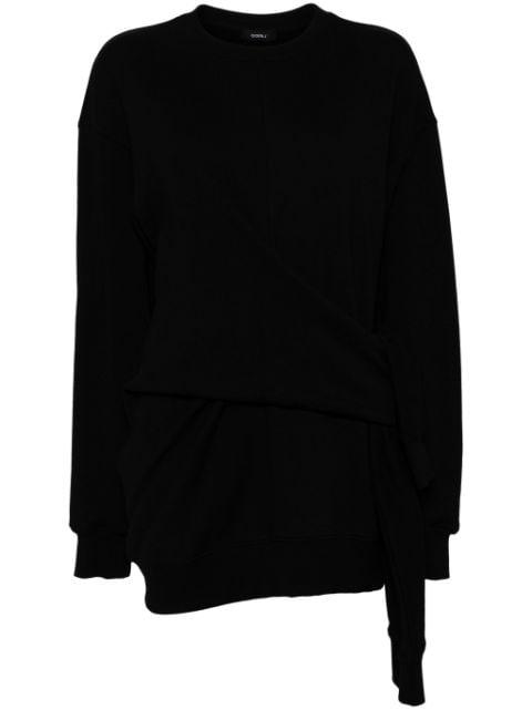 knotted detail sweatshirt by GOEN.J