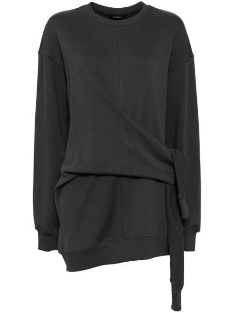 knotted detail sweatshirt by GOEN.J