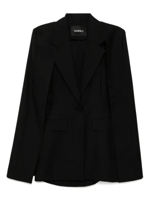notched-lapel Blazer by GOEN.J