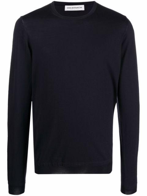crew-neck knit jumper by GOES BOTANICAL