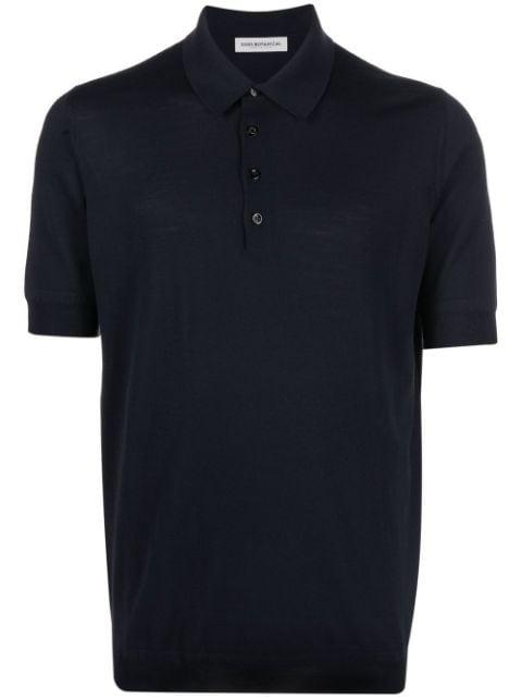 merino-wool polo shirt by GOES BOTANICAL