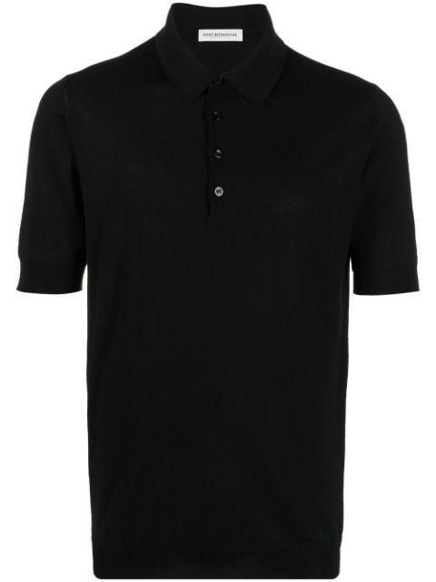 merino-wool polo shirt by GOES BOTANICAL