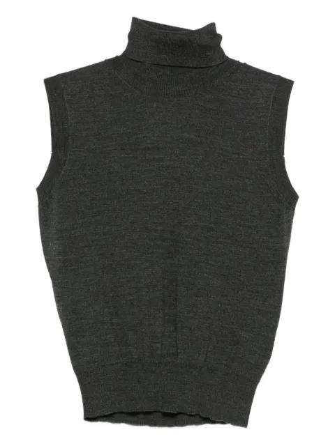 roll neck sleeveless top by GOES BOTANICAL