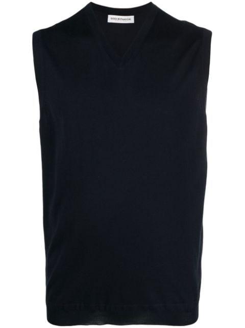 sleeveless knitted jumper by GOES BOTANICAL