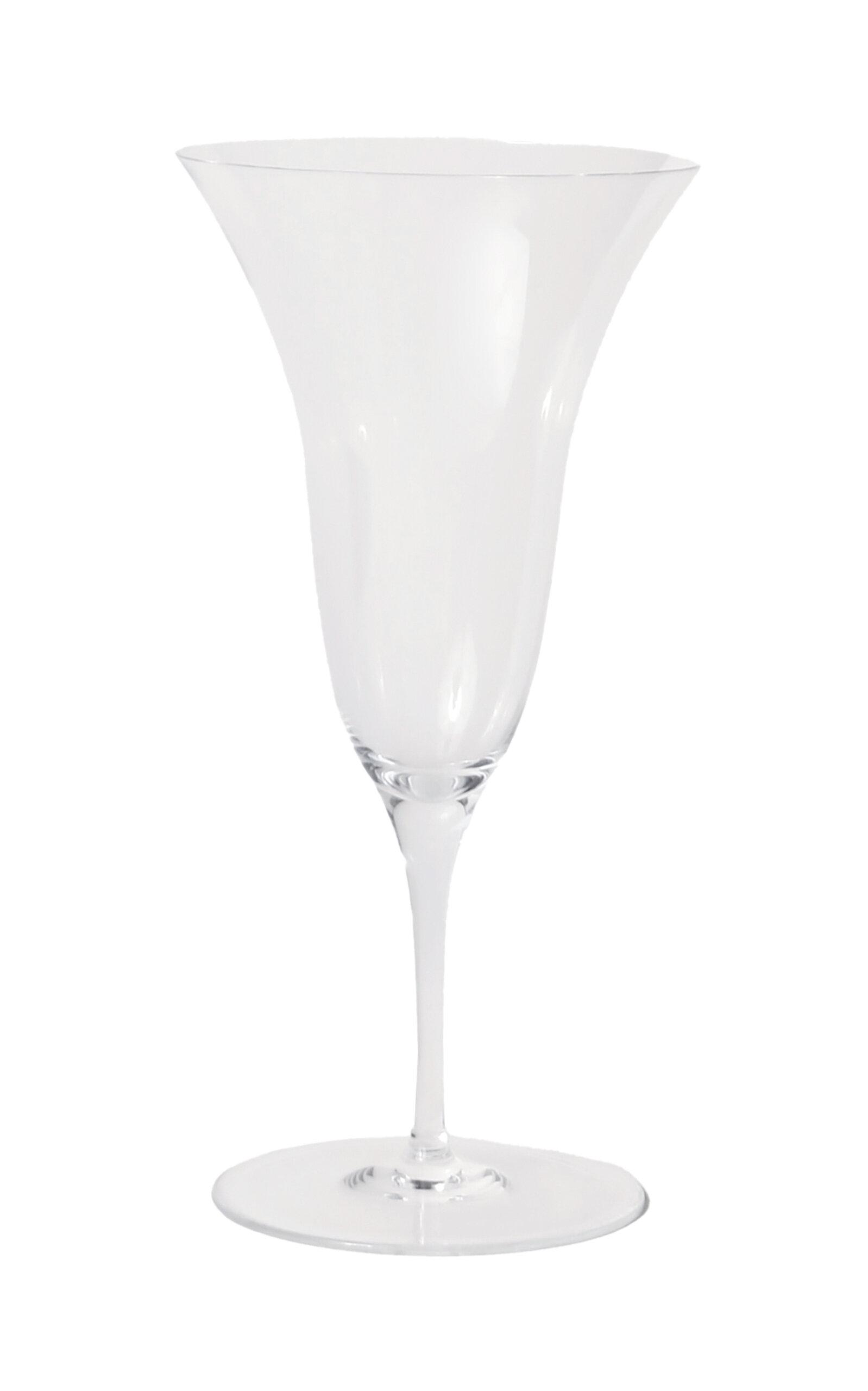 Gohar World - Calla Crystal Wine Glass - N/a - Moda Operandi by GOHAR WORLD