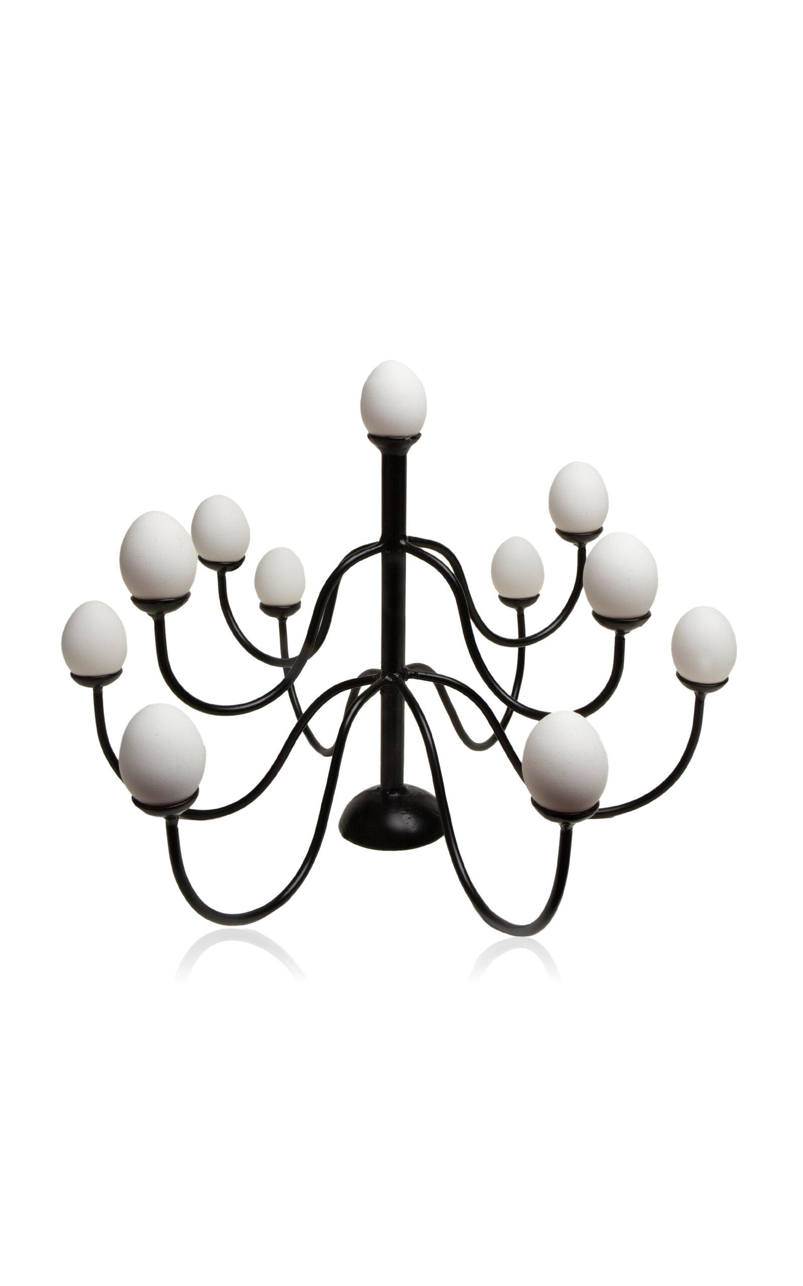 Gohar World - Egg Chandelier - Multi - Moda Operandi by GOHAR WORLD