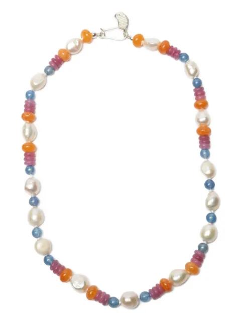 pearl-embellished necklace by GOHAR WORLD