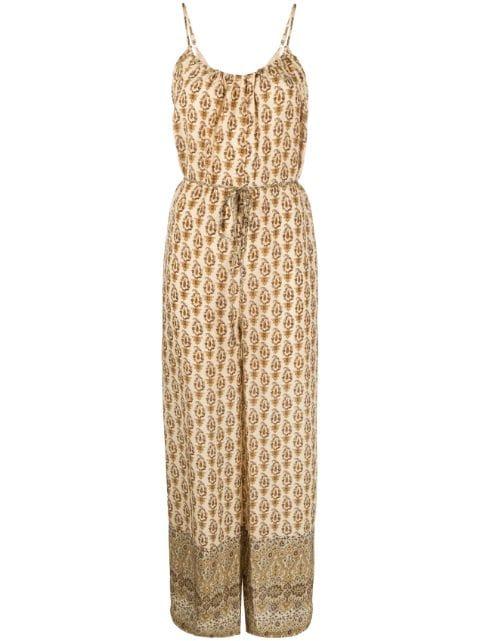 Provence silk jumpsuit by GOLD HAWK
