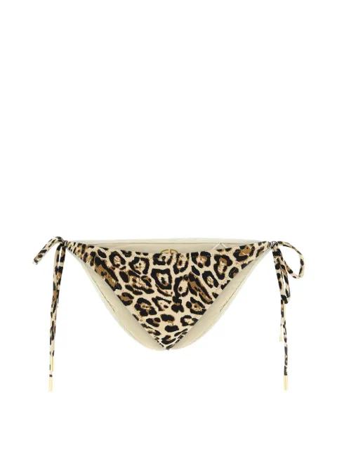 Féroce jaguar-print bikini briefs by GOLDBERGH