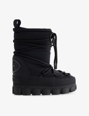 Frederica Woven Snow Boots by GOLDBERGH