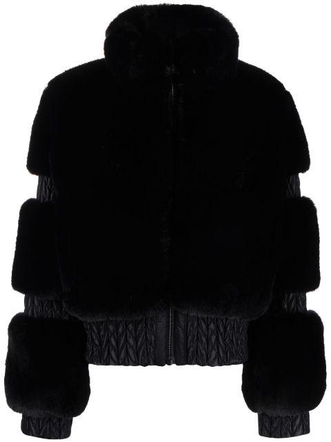 Furry faux-fur jacket by GOLDBERGH