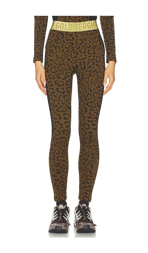 Goldbergh Caitlyn Baselayer Pant in Brown by GOLDBERGH