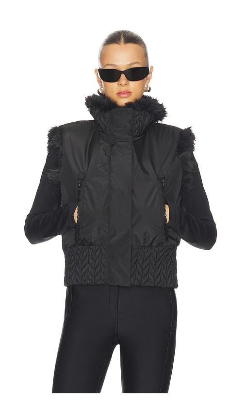 Goldbergh Dahlia Bodywarmer in Black by GOLDBERGH