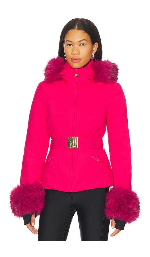 Goldbergh Giselle Ski Jacket in Pink by GOLDBERGH