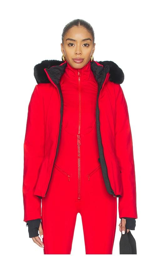 Goldbergh Hida Ski Jacket in Red by GOLDBERGH