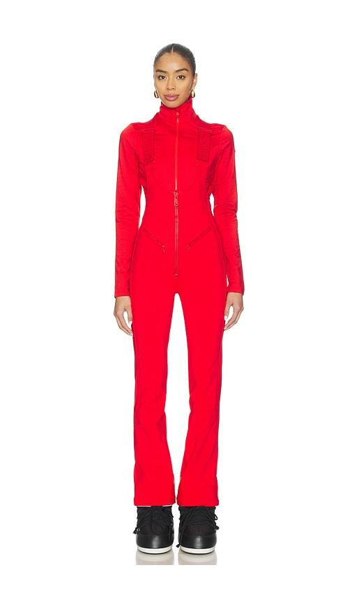 Goldbergh Phoebe Salopette in Red by GOLDBERGH
