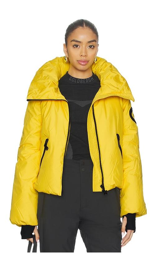 Goldbergh Porter Ski Jacket in Yellow by GOLDBERGH