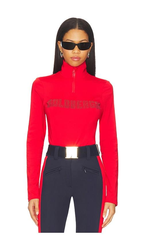 Goldbergh Spire Ski Body in Red by GOLDBERGH