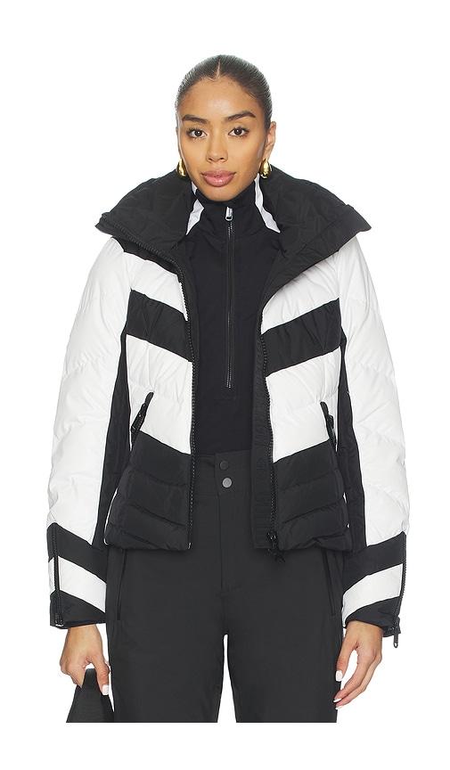Goldbergh Valanga Ski Jacket in Black & White by GOLDBERGH