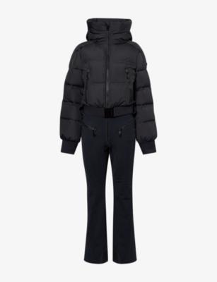 Neve Hooded Stretch-Woven Ski Jumpsuit by GOLDBERGH
