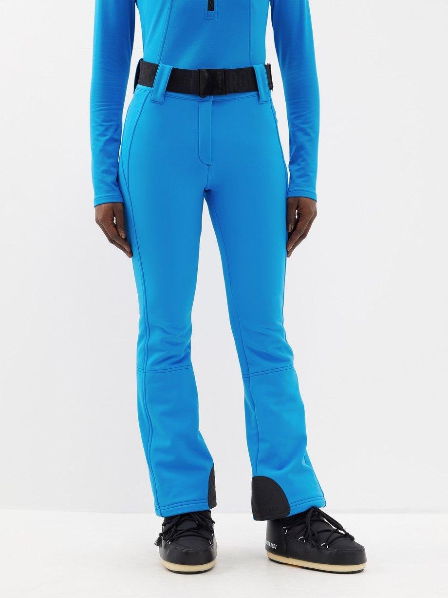 Pippa belted softshell ski trousers by GOLDBERGH