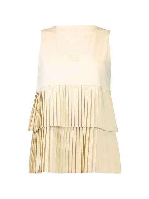 pleated layered Bellavita top by GOLDBERGH