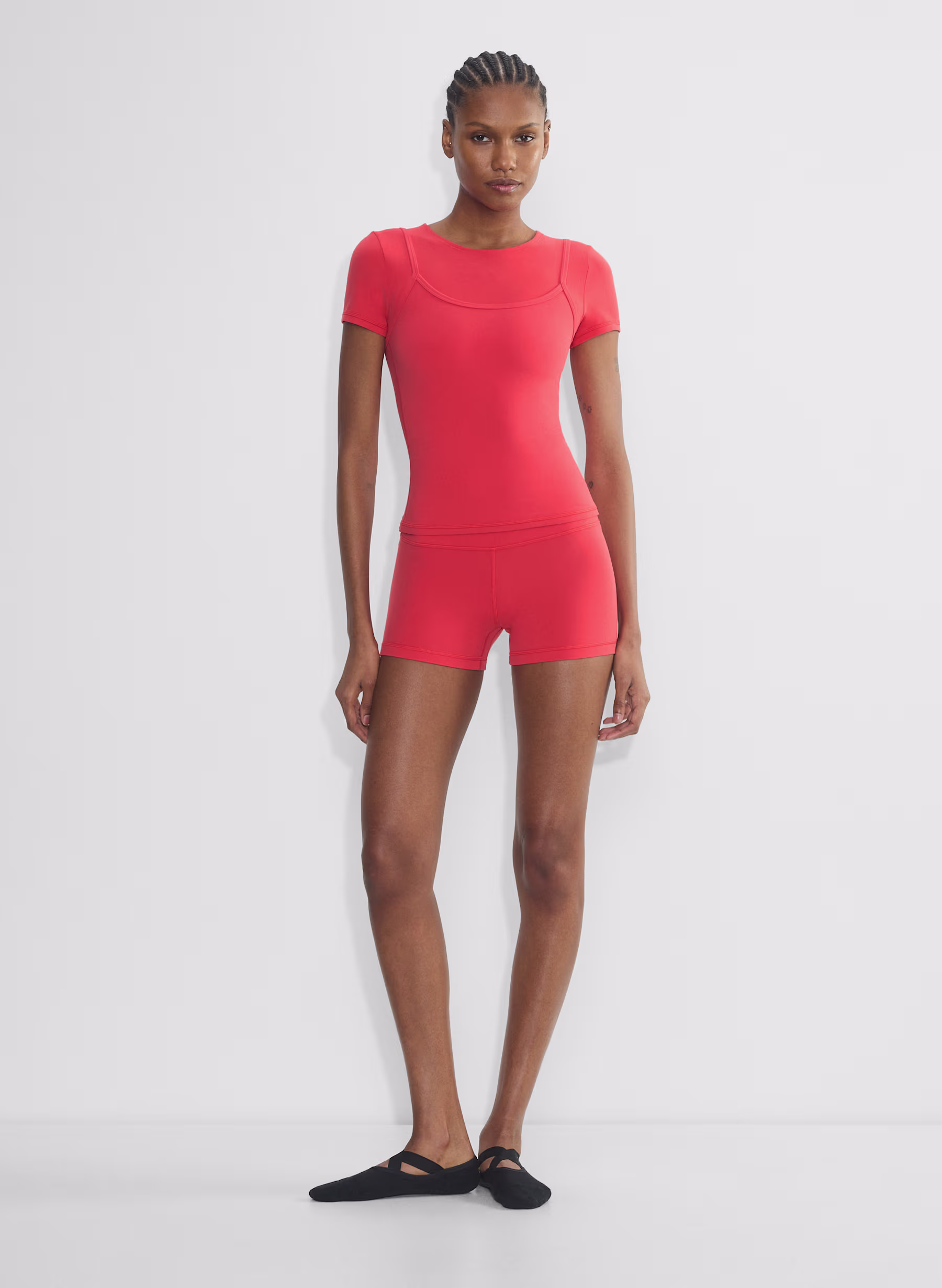 BUTTER CHEEKY HI-RISE 3" SHORT by GOLDEN