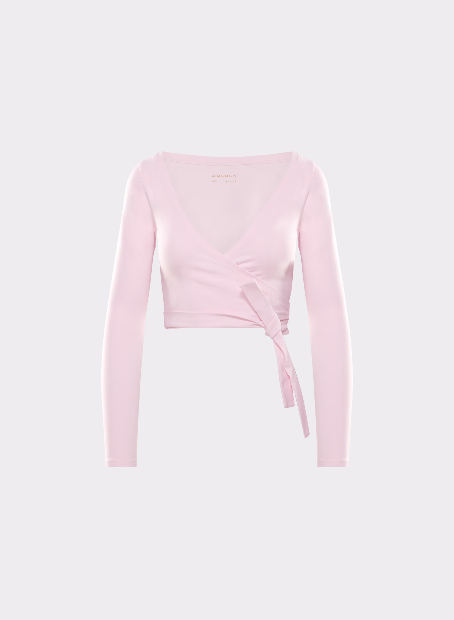 BUTTER FOCAL WRAP LONGSLEEVE by GOLDEN