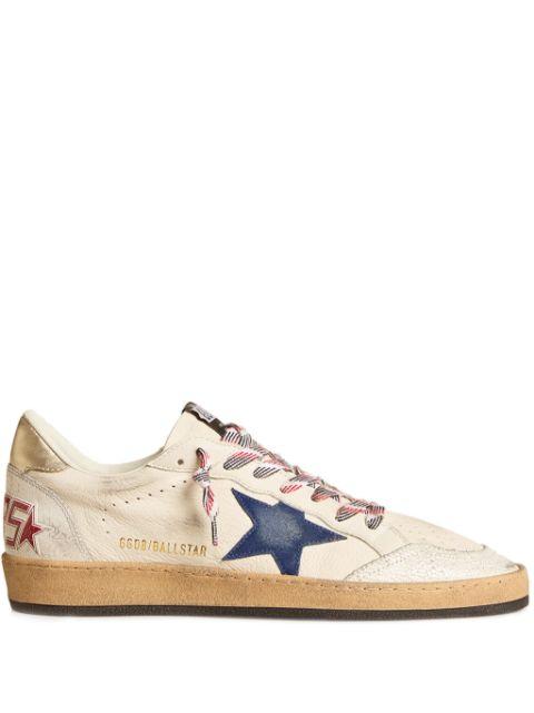 Ball-Star leather sneakers by GOLDEN GOOSE