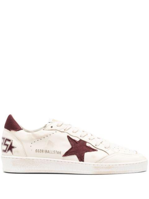 Ball Star leather sneakers by GOLDEN GOOSE