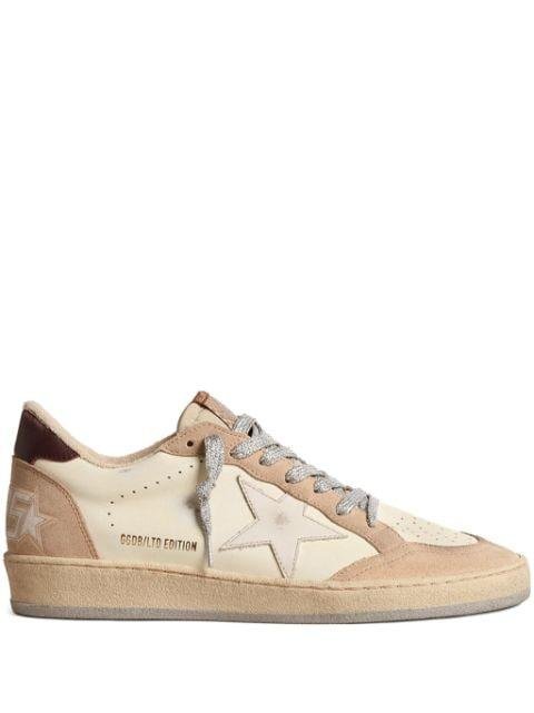 Ball-Star low-top panelled sneakers by GOLDEN GOOSE