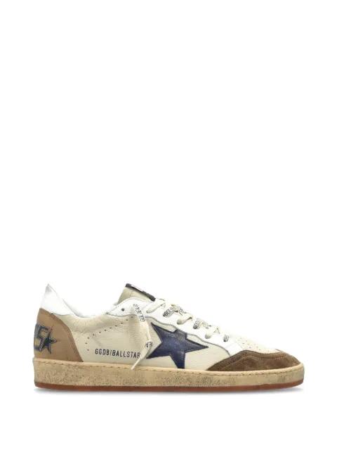 Ball Star star-patch sneakers by GOLDEN GOOSE