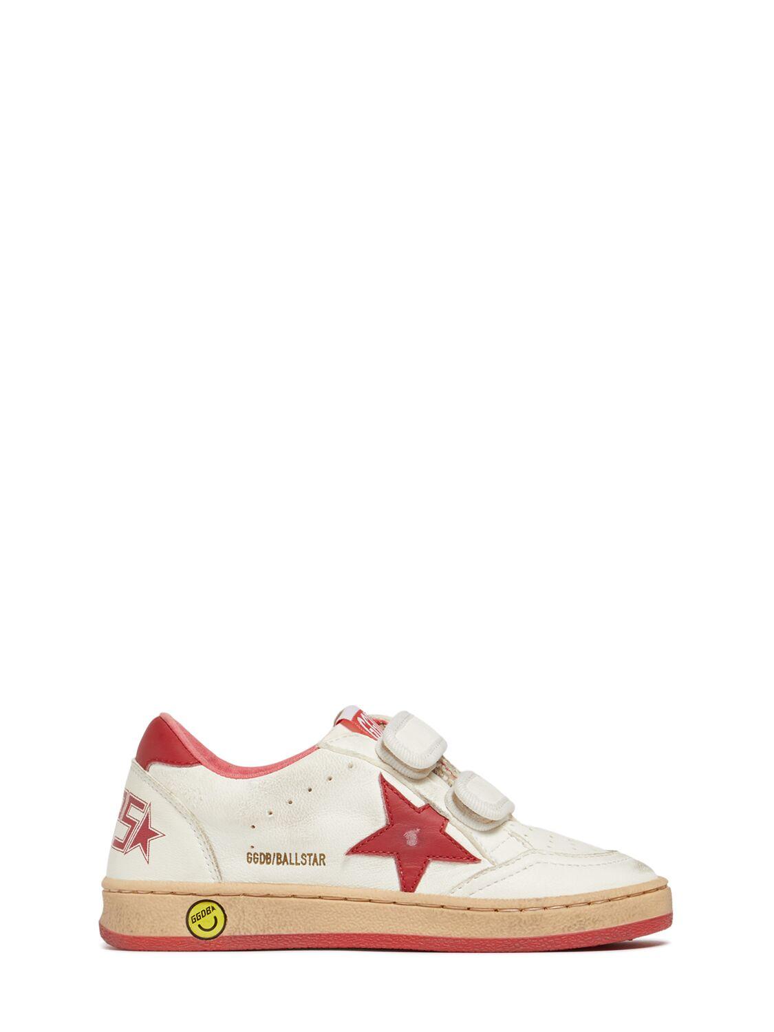 Ballstar Nappa Leather Strap Sneakers by GOLDEN GOOSE