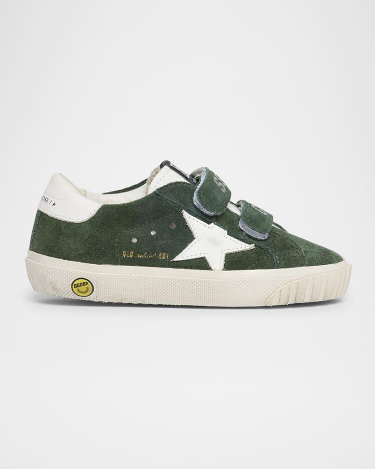 Boy's Old School Suede Double Foxing Sneakers, Toddler/Kids by GOLDEN GOOSE