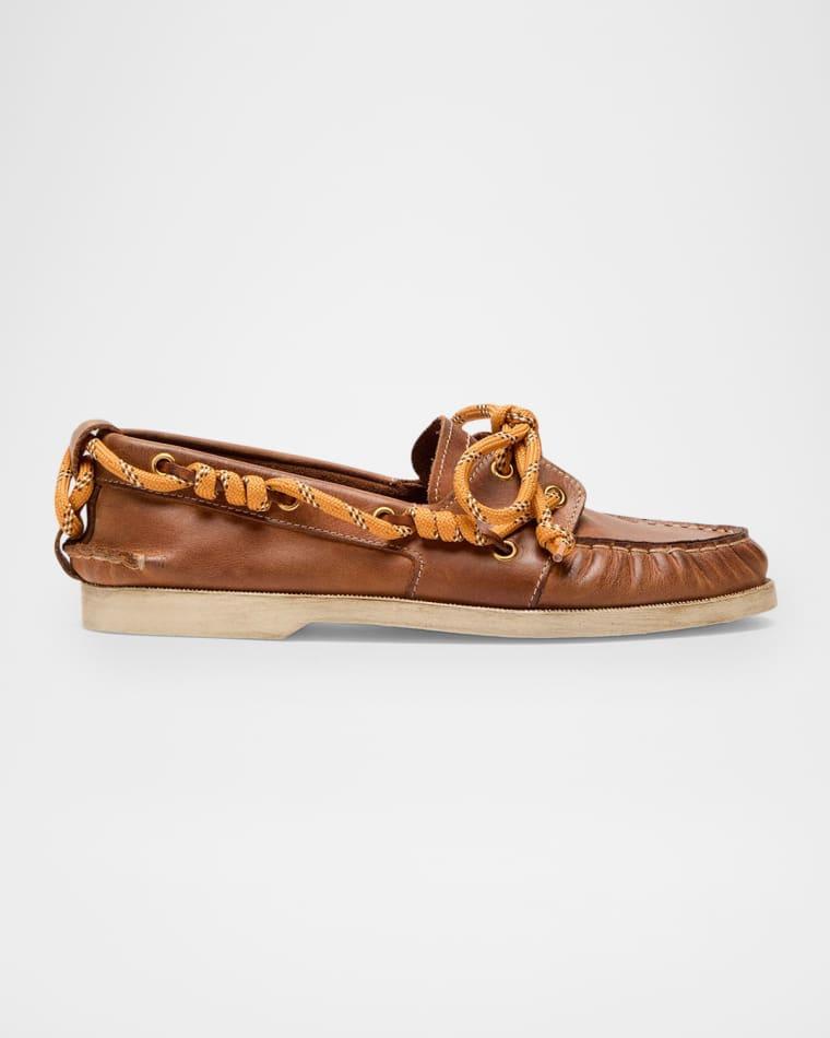 Cruise Leather Loafers by GOLDEN GOOSE