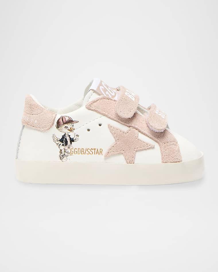 Girl's Baby School Printed Nappa Leather Sneakers, Baby by GOLDEN GOOSE