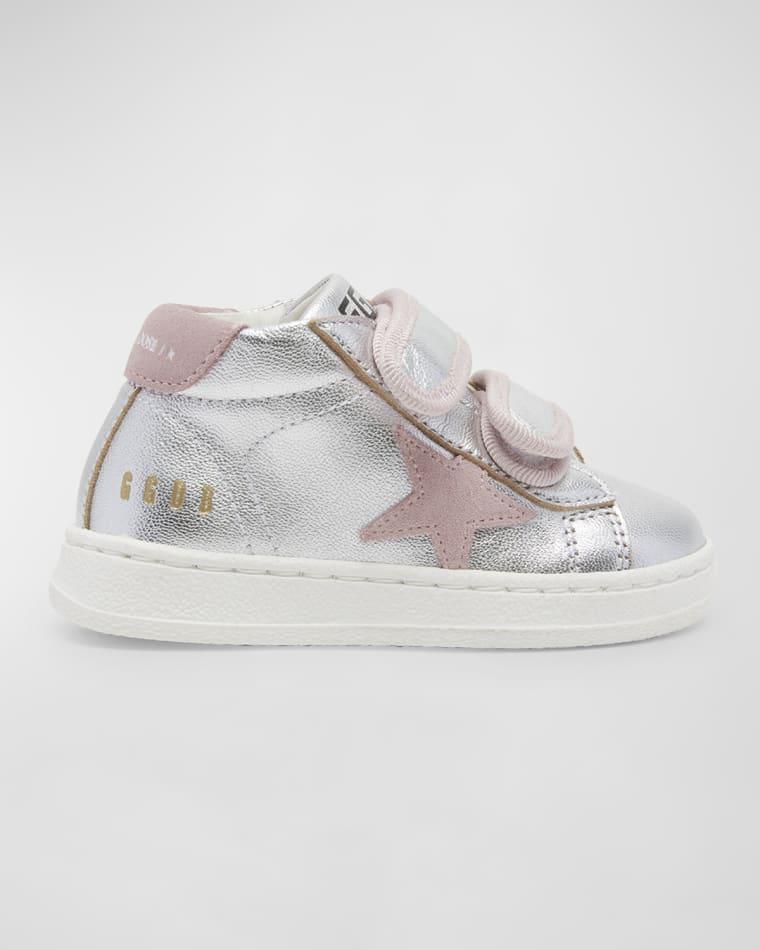 Girl's June Metallic Dual-Grip Sneakers, Baby/Toddlers by GOLDEN GOOSE