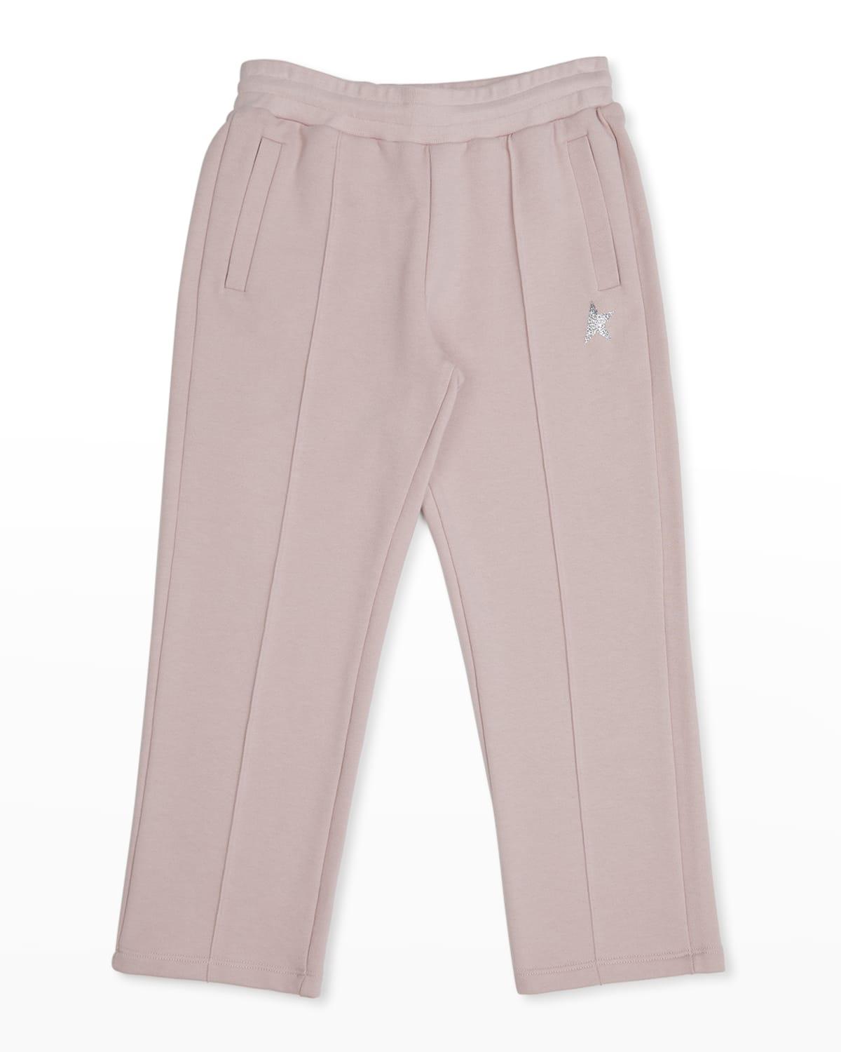 Girl's Paneled Star Joggers, Size 4-10 by GOLDEN GOOSE
