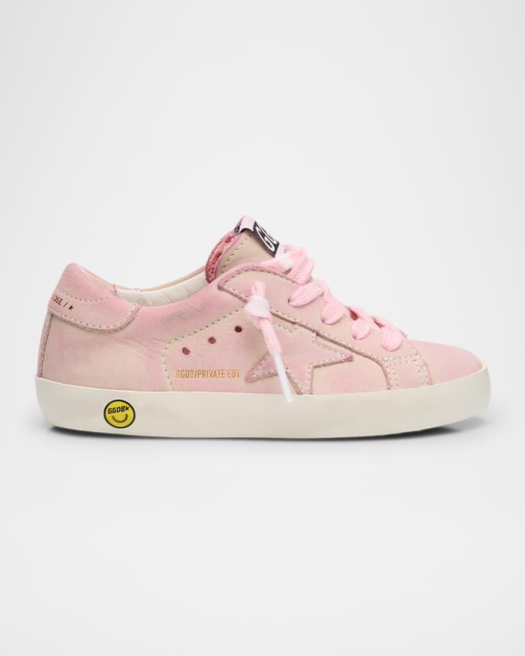 Girl's Superstar Suede Sneakers by GOLDEN GOOSE
