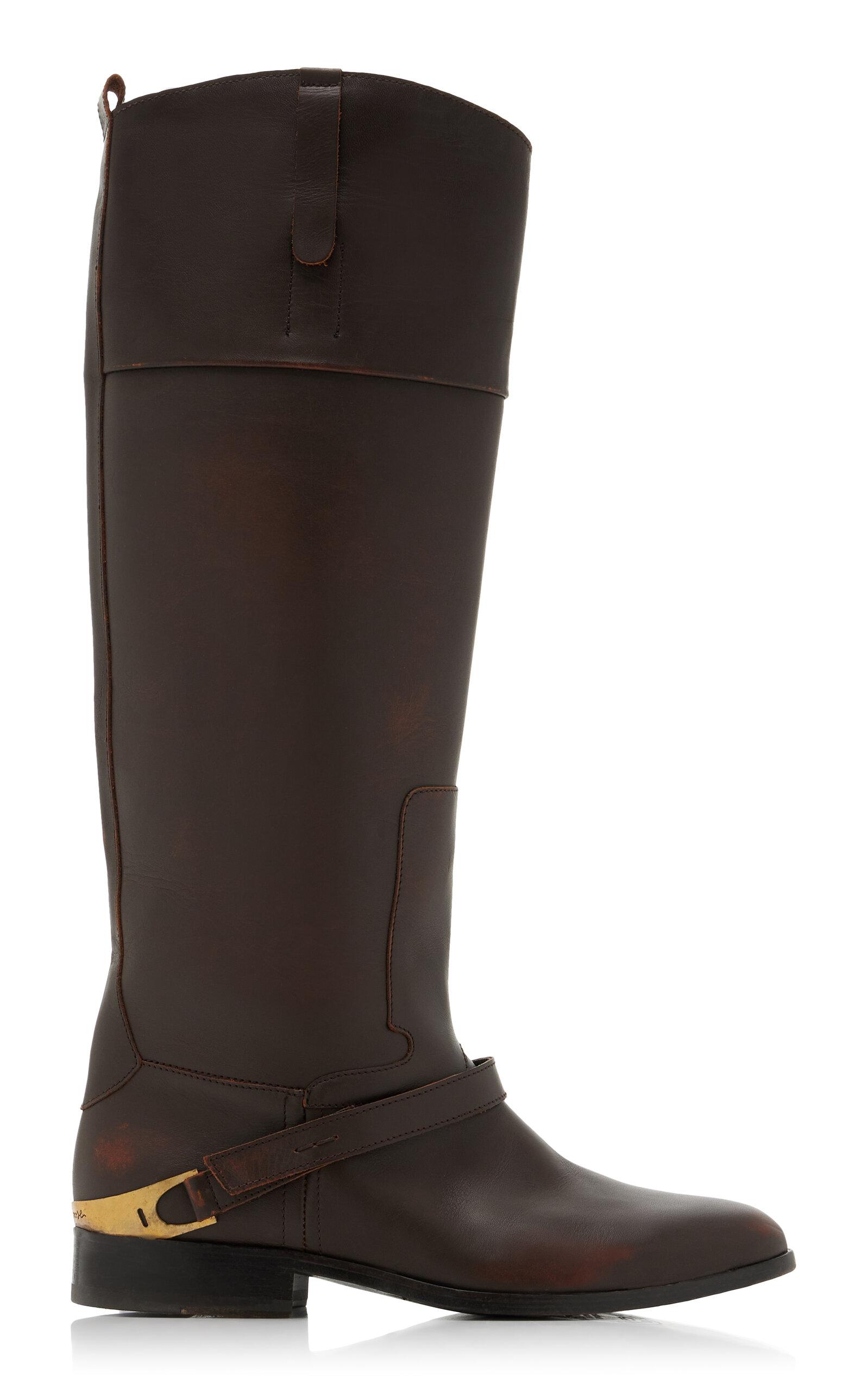 Golden Goose Charlie Leather Western Boots - Moda Operandi by GOLDEN GOOSE