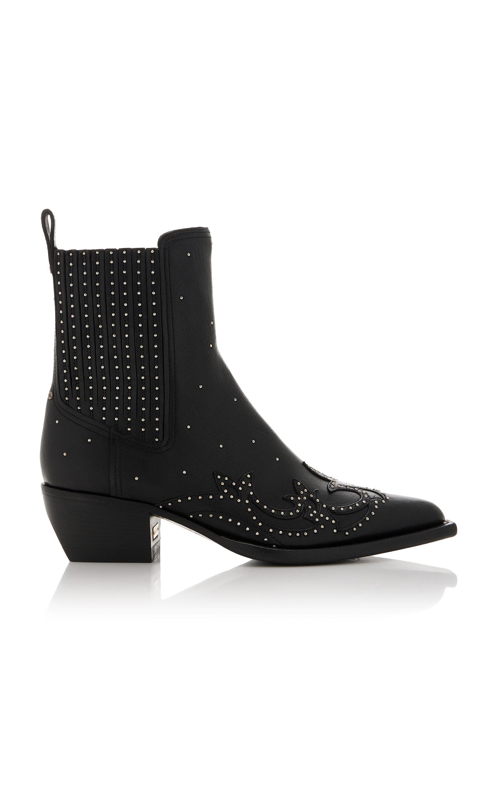 Golden Goose Debbie Beatles Studded Leather Boots - Moda Operandi by GOLDEN GOOSE