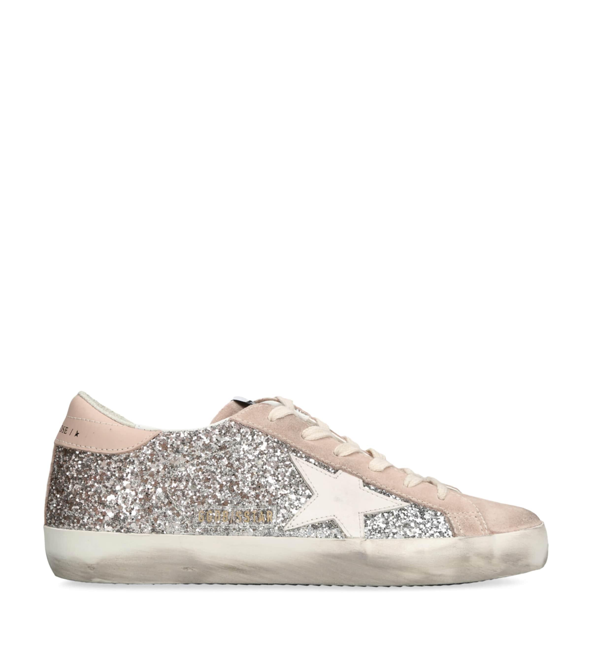 Golden Goose Embellished Super-Star Sneakers by GOLDEN GOOSE