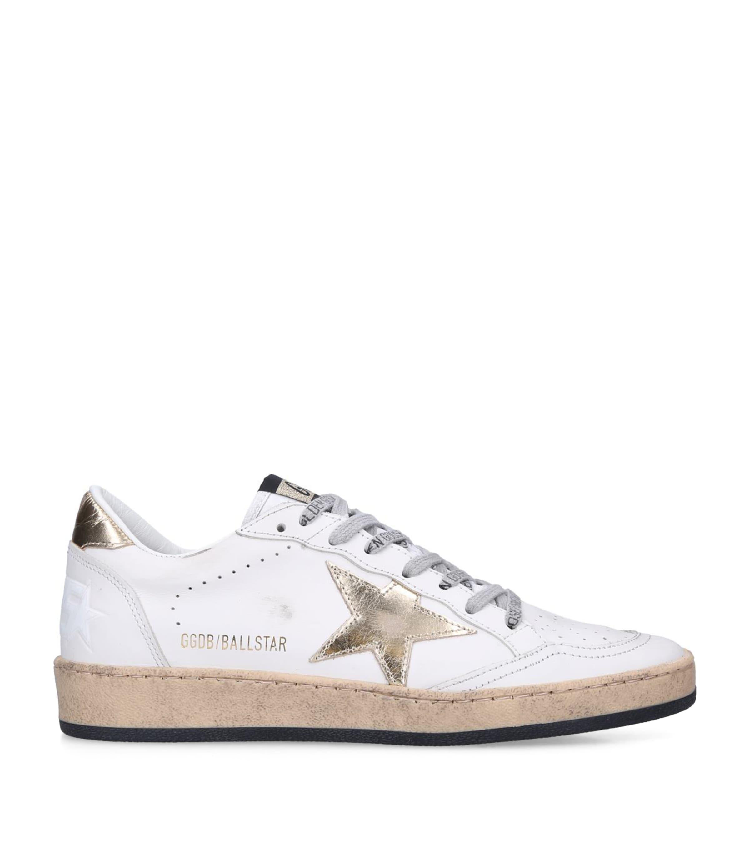 Golden Goose Leather Ball Star Sneakers by GOLDEN GOOSE